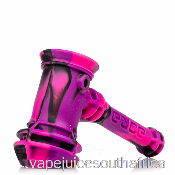 Vape Juice South Africa Eyce Hammer Silicone Bubbler Bangin (Black / Pink / Purple)